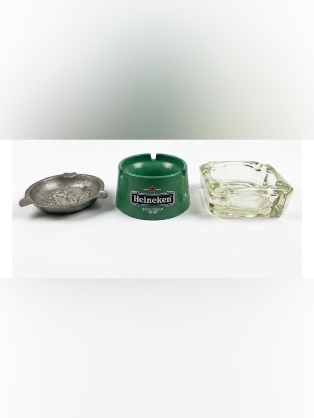 Three Vintage Ashtrays